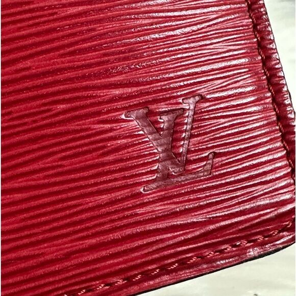 💯Authentic LOUIS VUITTON Epi Riviera Hand Bag Red🍀 - Picture 12 of 14